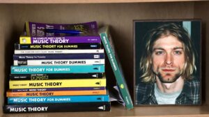 音楽の理論書とNirvanaのKurt Cobain