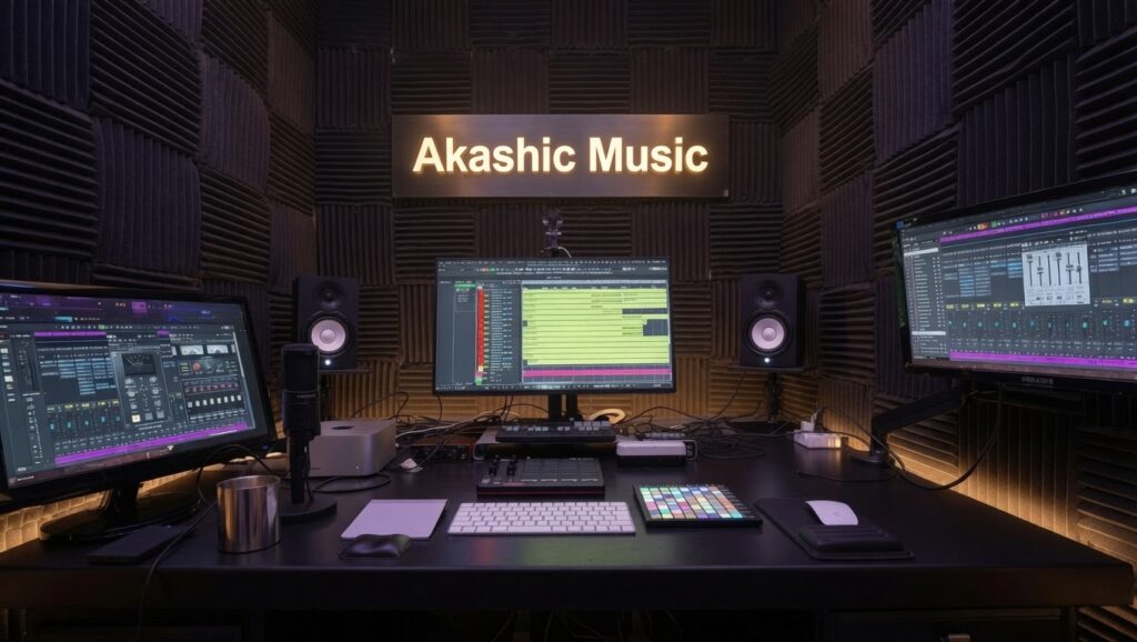 Akashic DTM教室の機材写真