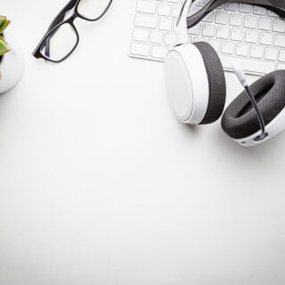 オンラインで指導を受けるためのヘッドセット