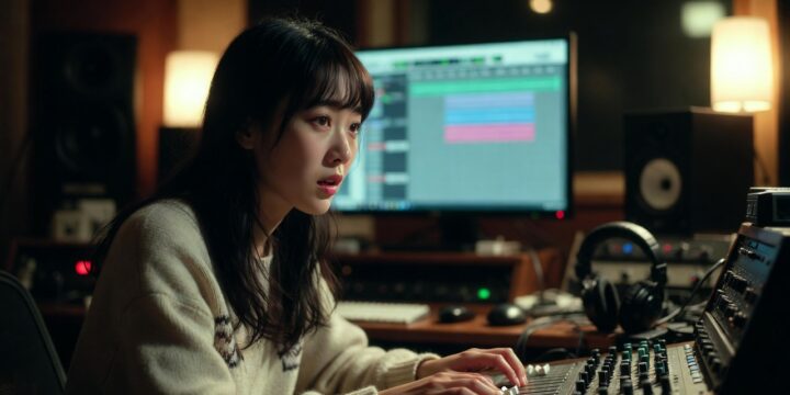 DTMのミックスで悩んでいる日本人女性