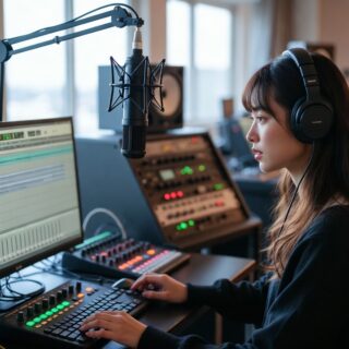 ヘッドホンでのミックスの確認