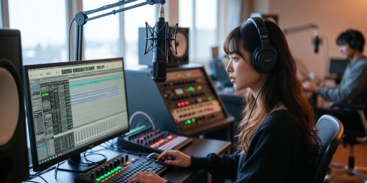 ヘッドホンでのミックスの確認